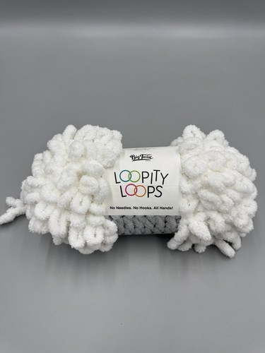 Loopity loops white yarn - loopity,