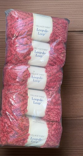 Village yarn loop - village, wool